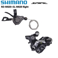 Shimano M820 Shifter Lever Right Side RD M820 Rear Derailleur SS Mini Set SL+RD 10Speed MTB SAINT Series For Moutain Bike