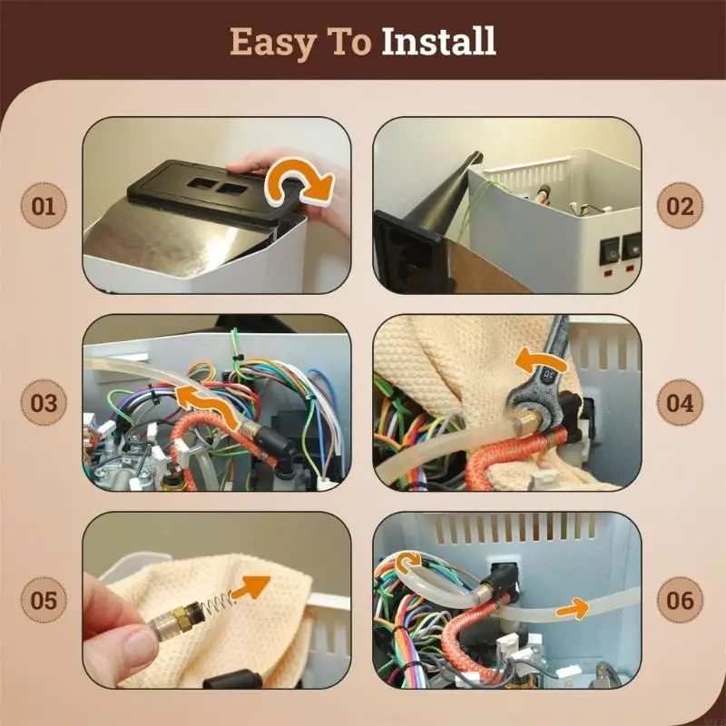 M6CB Machines Springs سهلة التثبيت آلة القهوة الينابيع المخروطية الربيع