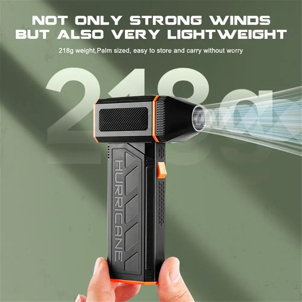 

Portable 120000RPM Super Power Turbo Fan High-speed Wireless Air Blower Handheld Rechargeable Brushless Motoropper Keyboard