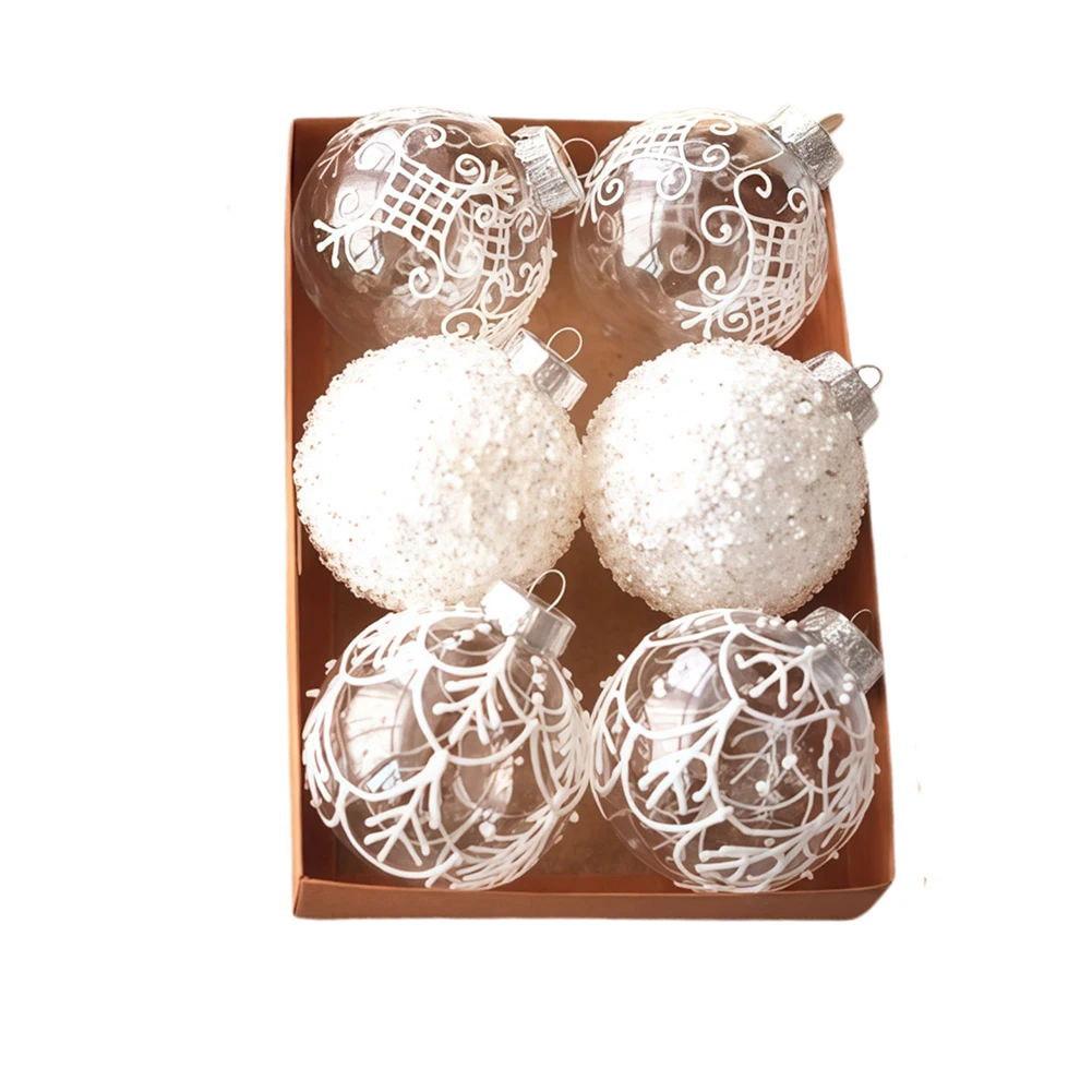 

Baubles Christmas Decorations Christmas Balls Christmas Tree Baubles Sequins Versatile Holiday Decor Easy To Swing And Display