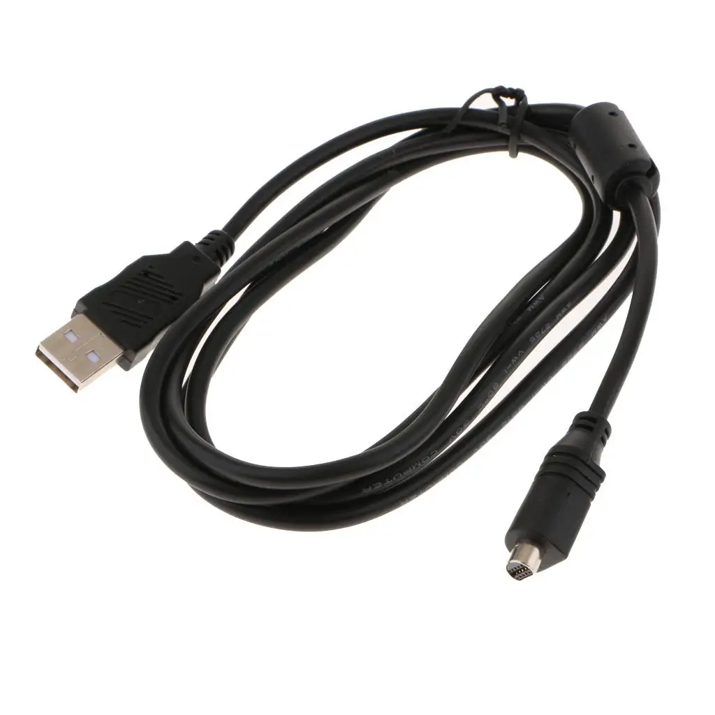 VMC-15FS 10pin to USB Cable for Digital Camera Handycam Black