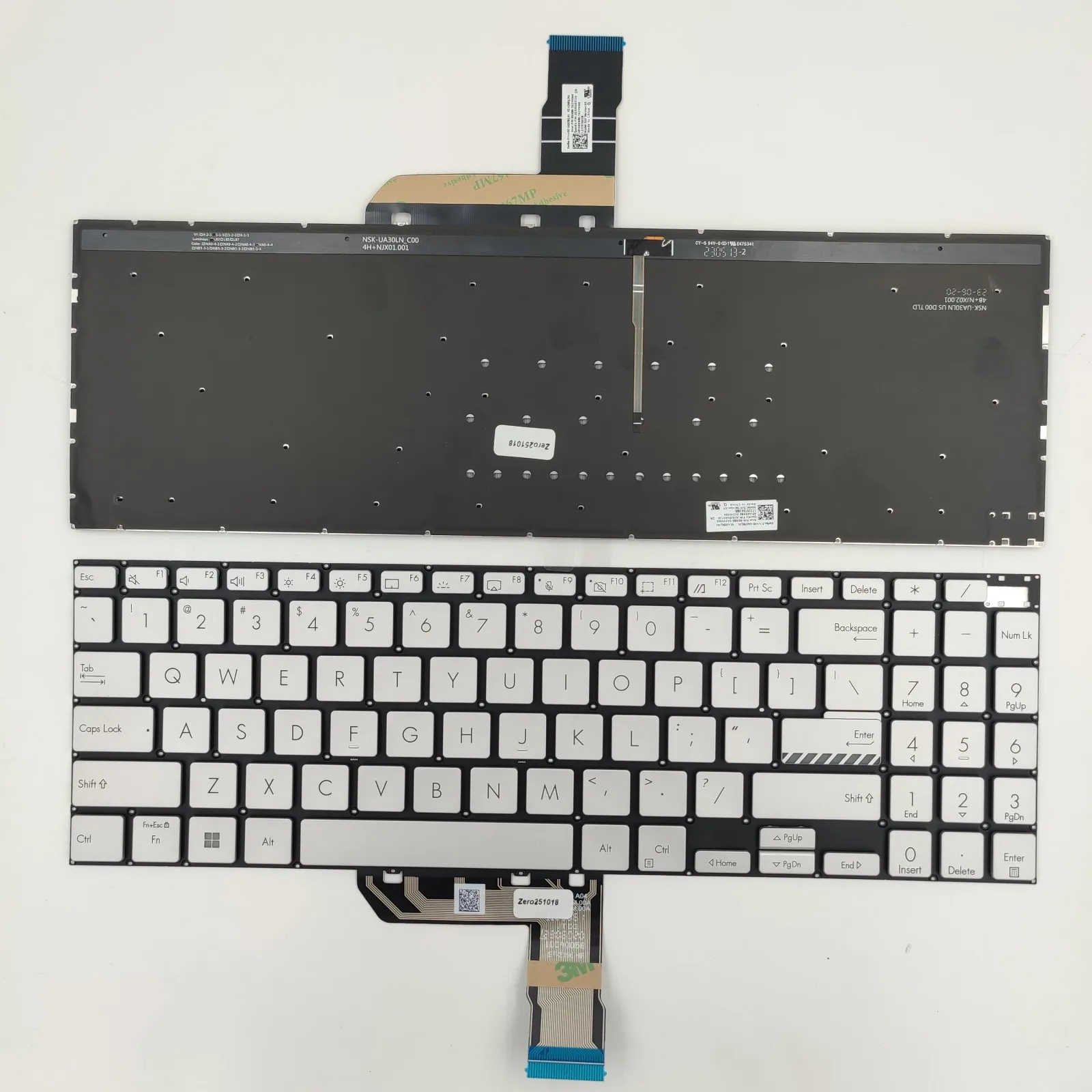 US Layout for ASUS M3500 M6500 M7600 K3500 K6500 D3500 P3500 X3500 Laptop Keyboard