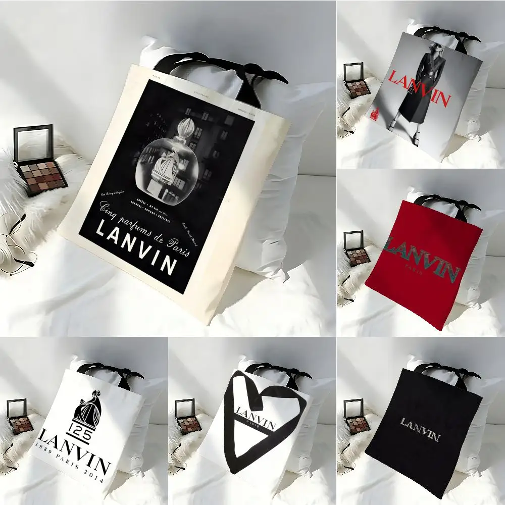 Bolso Tote de Gran Capacidad J-Jeanne L-Lanvin S.A, Resistente a las Huellas Dactilares, con Hermosa Decoración, Elegante Bolso de Hombro para Mujer