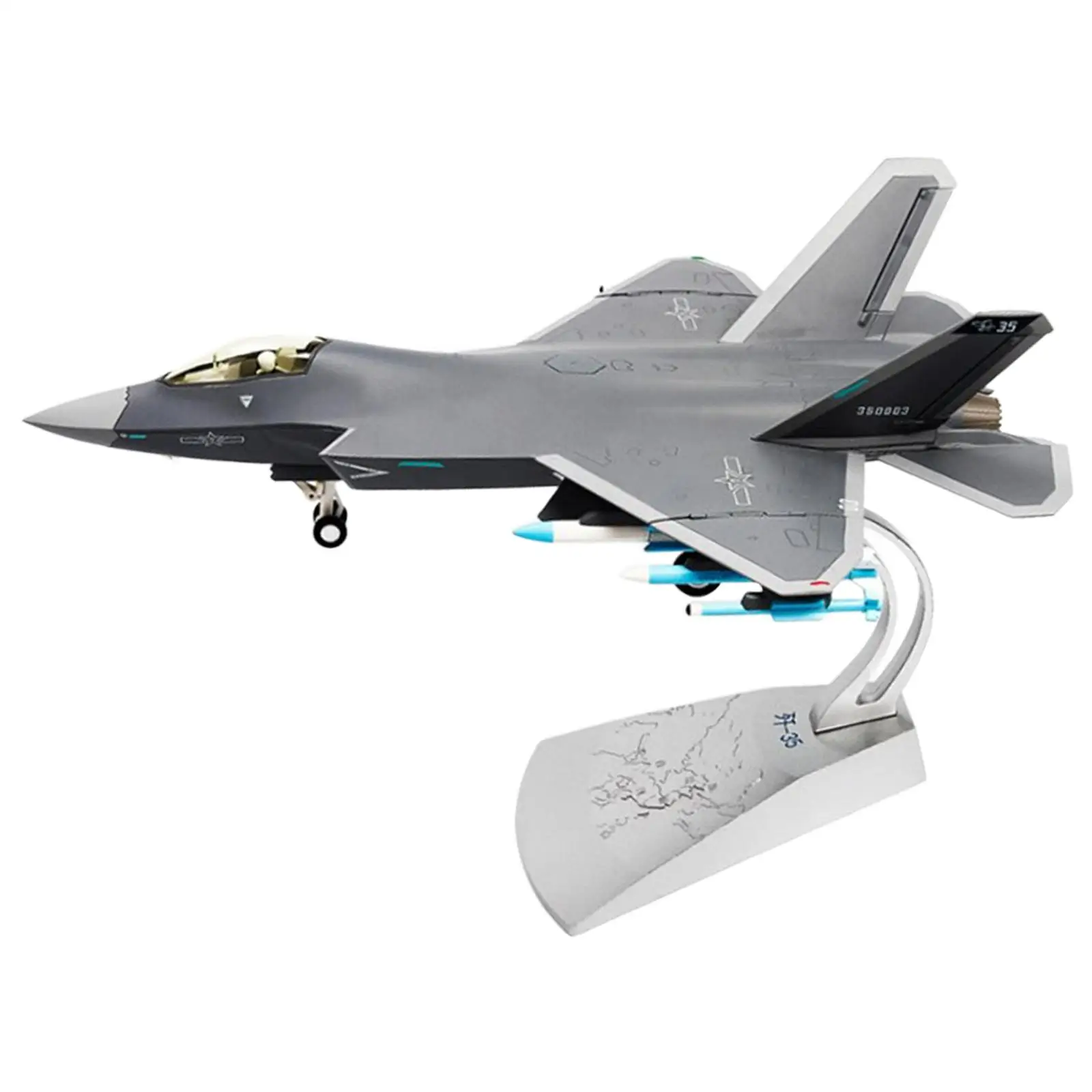 

1/48 J35 Fighter High Detailed Desktop Decoration Rich Details Aircraft Airplane for Home TV Cabinet Bar Living Room Bookshelf