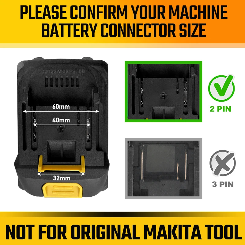 Imagem -04 - Babeq-bateria Recarregável para Furadeira sem Fio Rebarbadora Ficha eu Bateria Li-ion 15000mah Ferramentas Elétricas Makita 18v 20000mah