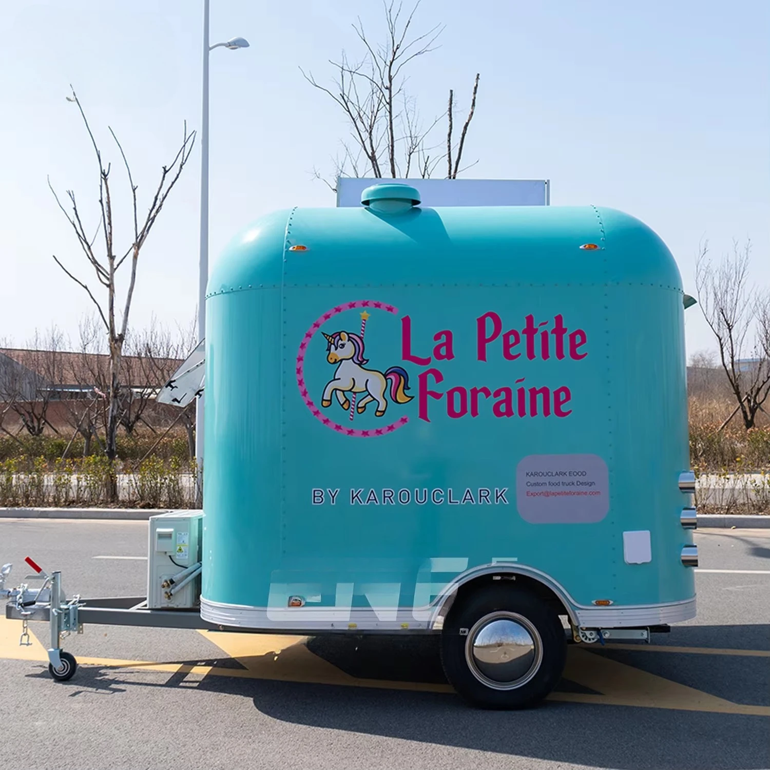 Fully Equipped  Food Van Trail - огляд і ціна Mobile Coffee Van Equipment
