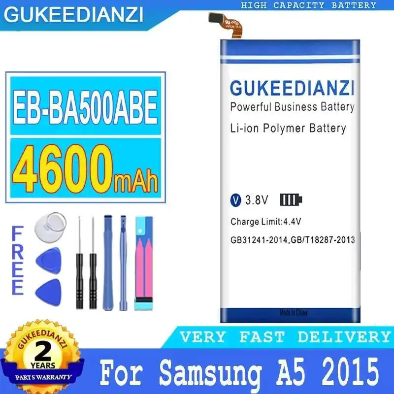 

For Samsung Galaxy A5 2015 Version A500 A5000 Mobile Phone Battery 4600Mah EB-BA500ABE High Capacity