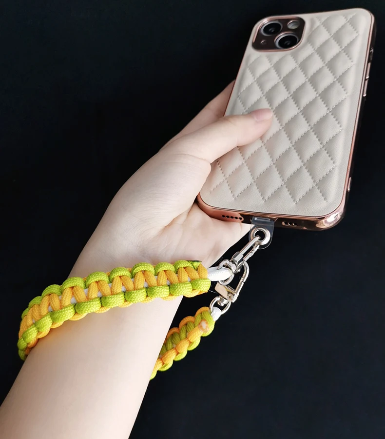 10-1PCS Transparent Flexible Phone Lanyard Cads Mobile Phone Universal Tether Tabs Clear Hanging Strap Patches Cord Clip - náhled 3