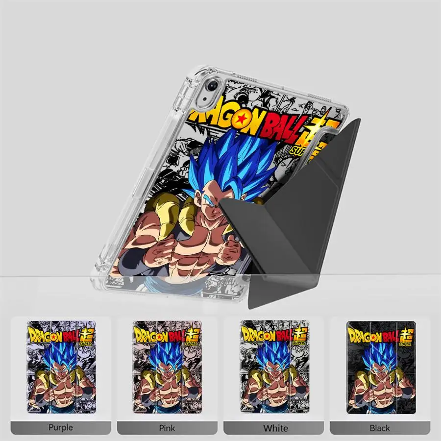 

Dragon Ball Anime Vegeta Tablet Case For iPad Pro 11th 10th 9th 8th 7th 12.9inch Mini 6 7 Pro 2025 Air 4 5 M3 M2 1 2 M4 11inch