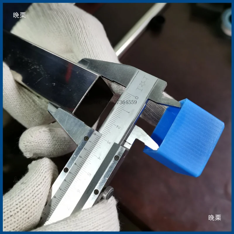 Manga de tubo retangular plástico pé cobre móveis capas de borracha mesa e cadeira perna cobre quadrado tubo final tampa vertical squar