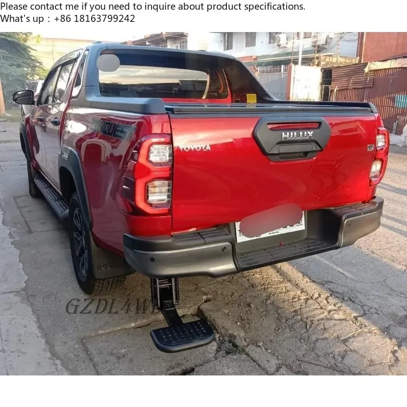 

Выдвижная задняя подножка DUKE4WD для HILUX REVO RANGER NP300 DMAX L200, подножка для кузова, ступенька для задней двери.