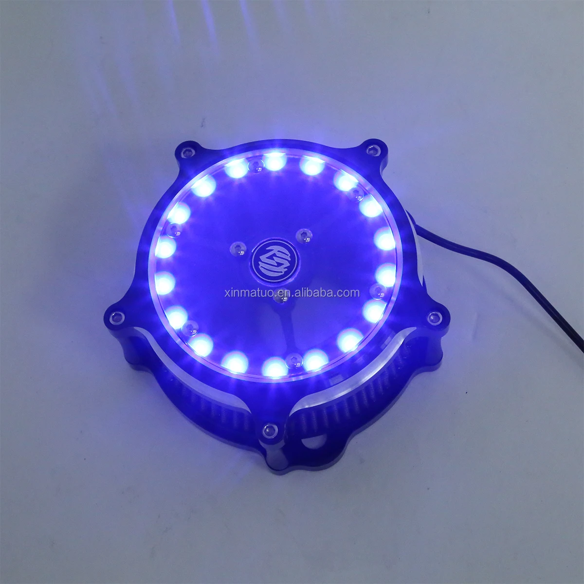 XINMATUO XF2906351 LED Air Cleaner Intake Filter for Harley Dason Sportster XL 1200 883 48 72