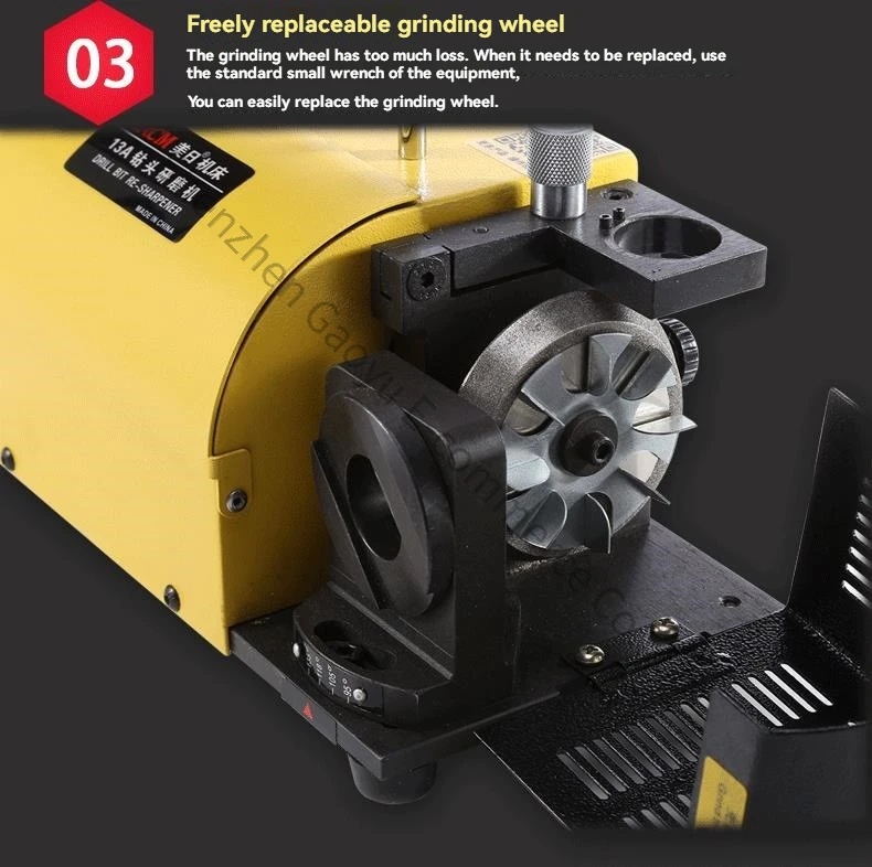 MR-13A Drill Bit Sharpener Drill Grinding Machine Portable Carbide Tools Drill Bit Sharpener 110V/220V CE Certification