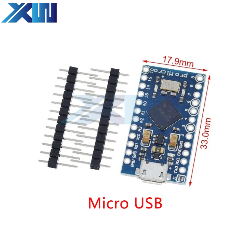 Type-c MICRO USB ATMEGA32U4 Module 5V 16MHz Board For Arduino ATMEGA32U4-AU/MU Controller Pro-Micro Replace Pro Mini