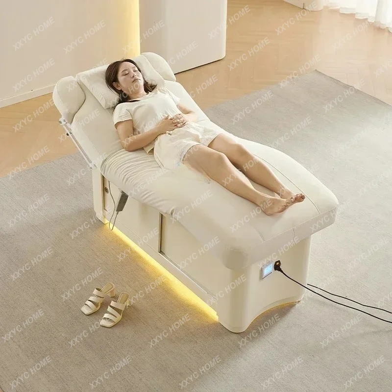 YX Electric Beauty  Massage Couch Massage Bed Latex Bed Constant Temperature Heating Physiotherapy Bed