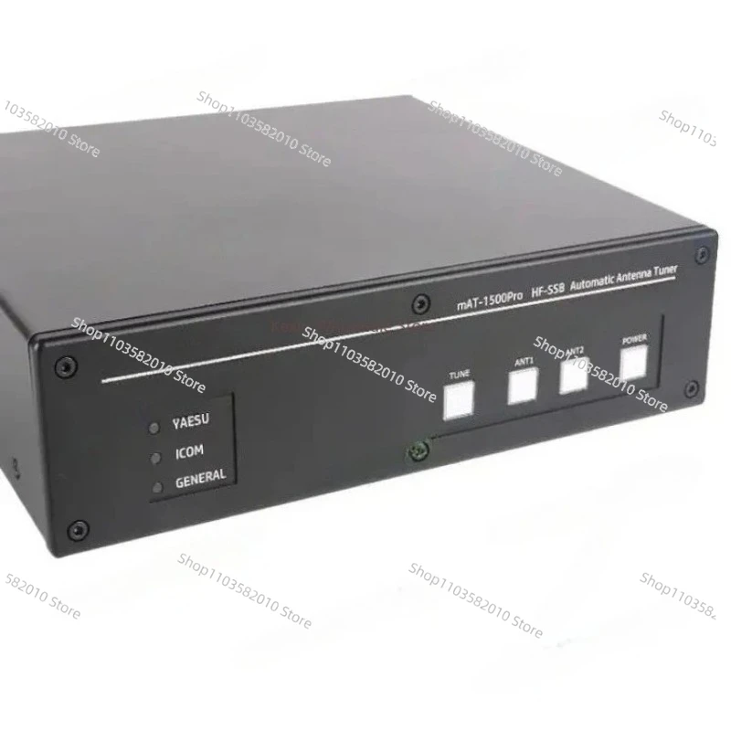 

MAT-1500PRO Мощный автоматический антенный тюнер, 1500 Вт SSB 1.8-54 МГц для коротковолнового радио, два порта и 16000 памятных настроек
