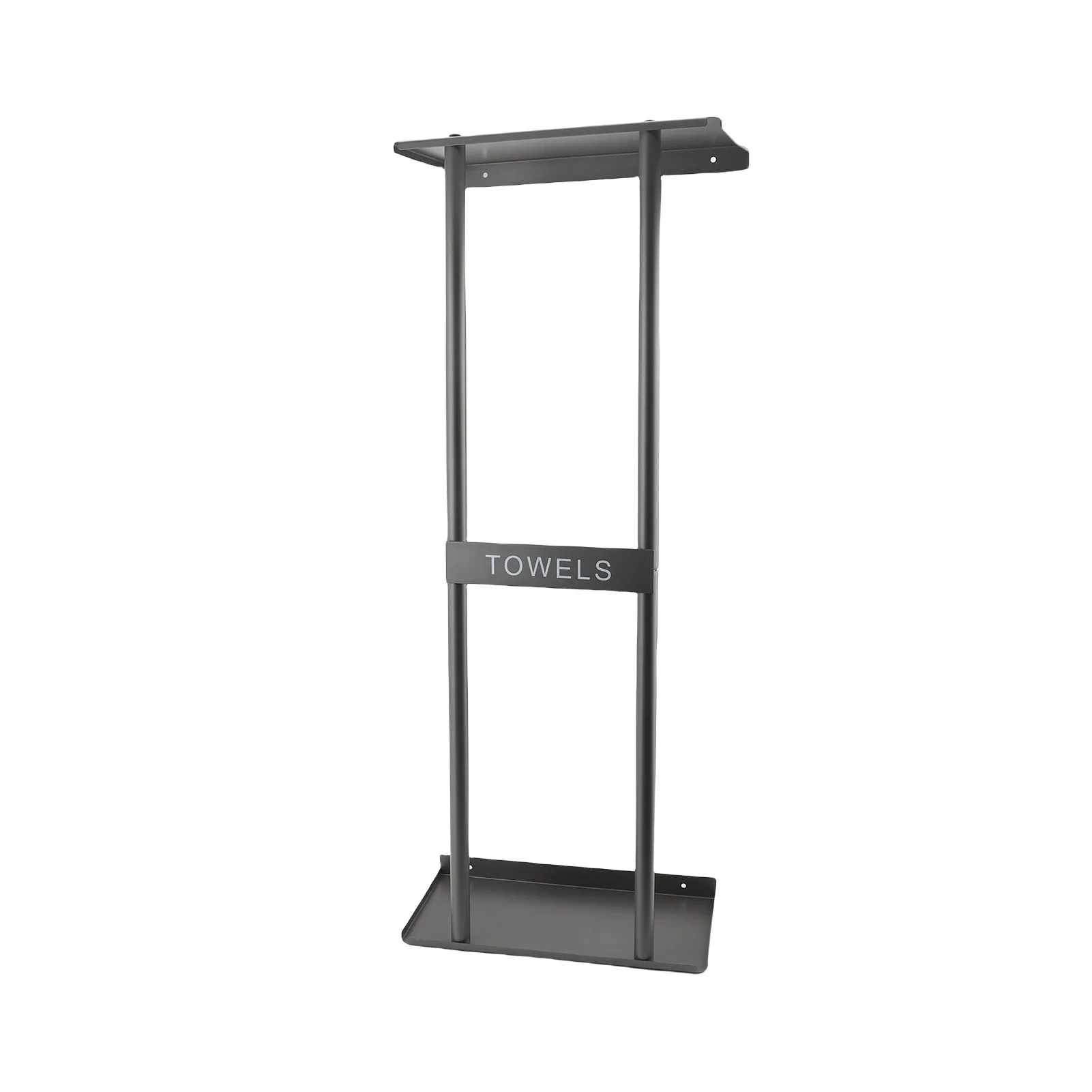 Wandgemonteerde badhanddoekhouder Moderne minimalistische stijl Opgerolde gevouwen handdoekopbergrek Organizer voor badkamertoiletten