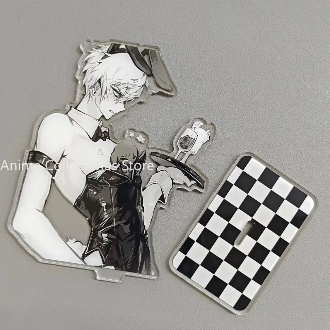 Alien Stage Acrylic Stand Plate Desk Prop Cartoon Anime Desktop Ornaments Decorate Model Birthday Gifts