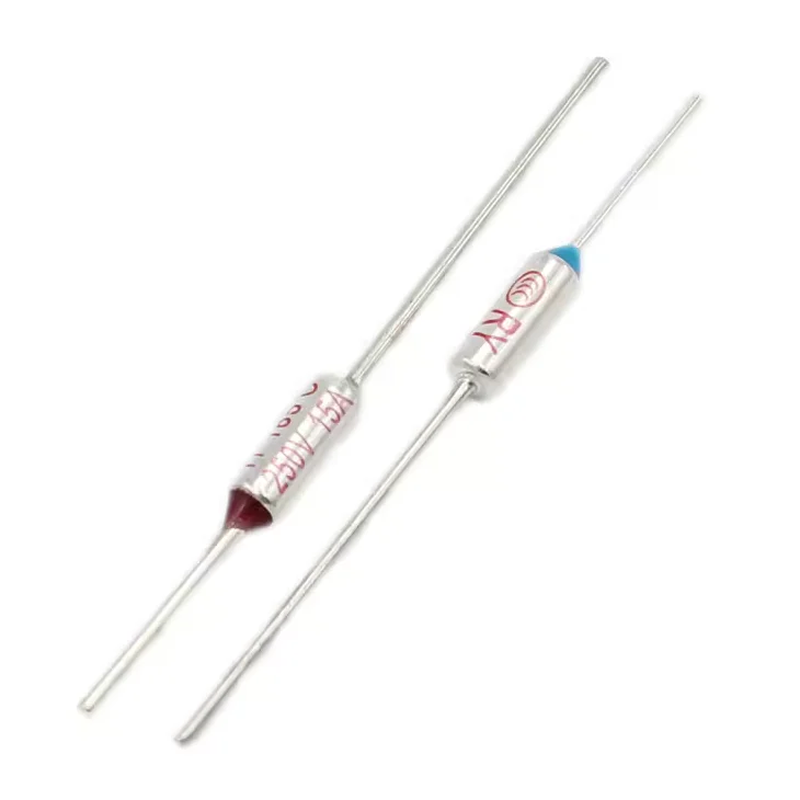 RY 15A 250V Tf Metal Temperature Fuse 73C 100C 105C 110C 113C 117C 120C 130C 142C 150C 152C 167C 185C 192C 216C 240C 280degree