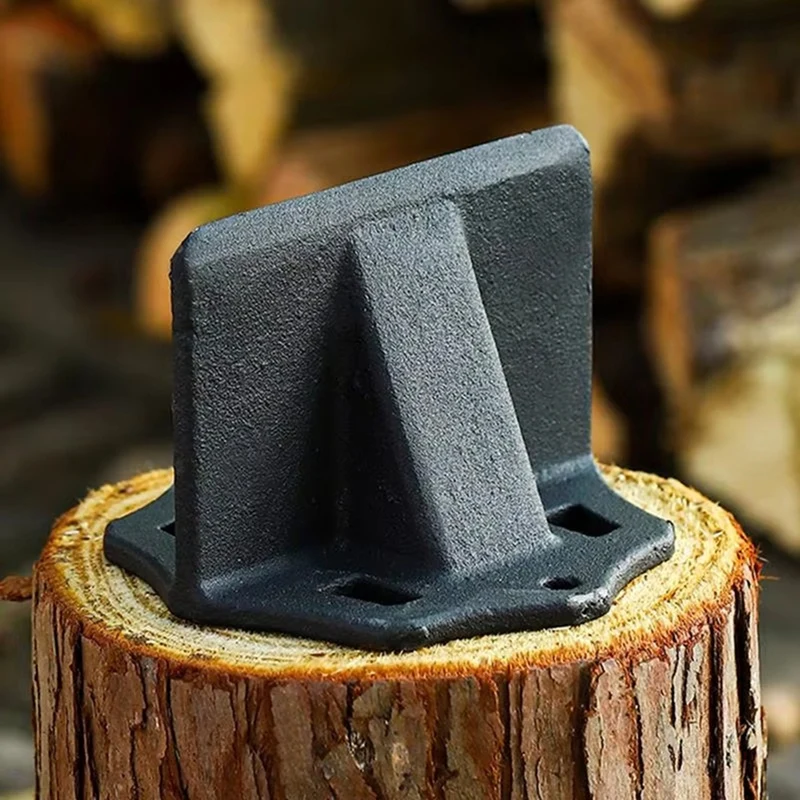 

A76X-Wood Splitter Wedge Cubic Log Splitter Wedge Wood Splitter Wood Chopper Wood Splitter Tool Log Splitter For Rural