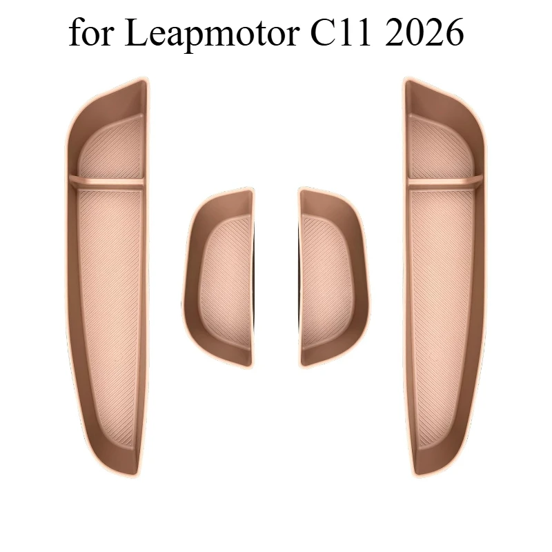 

Car Door Inner Handle Storage Box for Leapmotor C11 2026 – Original Color Insert Tray, Convenient Coin Phone Sunglasses Holder