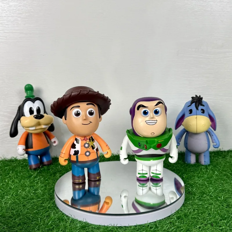 ディズニートイストーリーミッキーマウスアクションフィギュアミニードナルドダックPVCケーキ装飾品コレクション装​​飾子供のおもちゃギフト