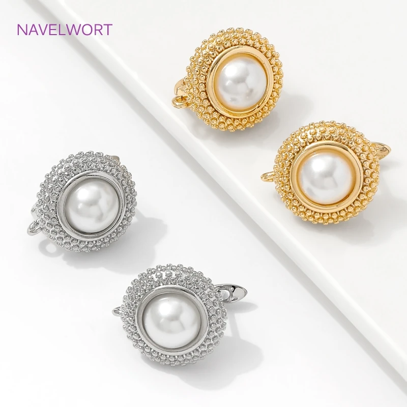 Multi Styles 18K Gold Plated Shvenzy Earwires Earring Hooks,Brass Earring Fixtures,For DIY Women's Anti-Allergy Earrings Making image 5