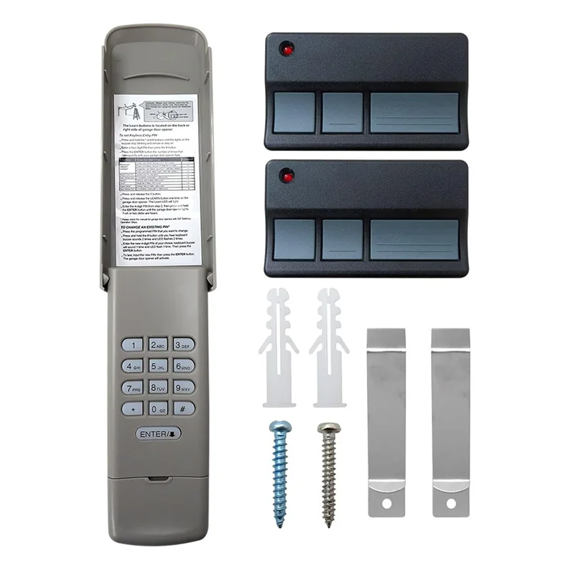 

APPLIA-Upgraded 373LM Garage Door Keypad Remote For Yellow Learn 8010, 8065, 8075, 8155, 8160, 8165, 8355, 8360