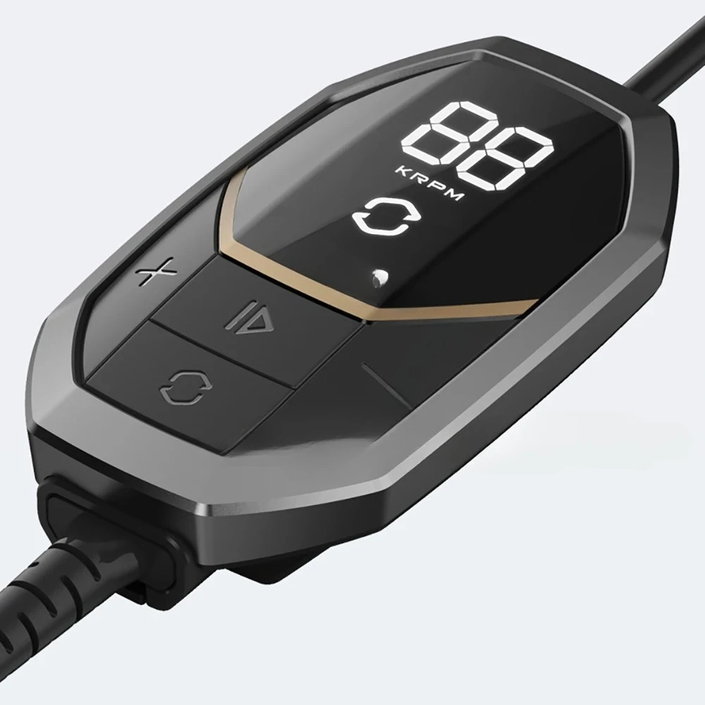 Brushless Electric Engraver Pen with Wireless Foot Pedal, 50000RPM Portable Jade Stone Carving Tool, QZ-WS609 Model