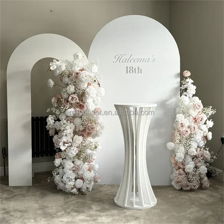 Wedding Supplies Custom Wedding Props Arch Flowers Row for Backdrop Arrangement