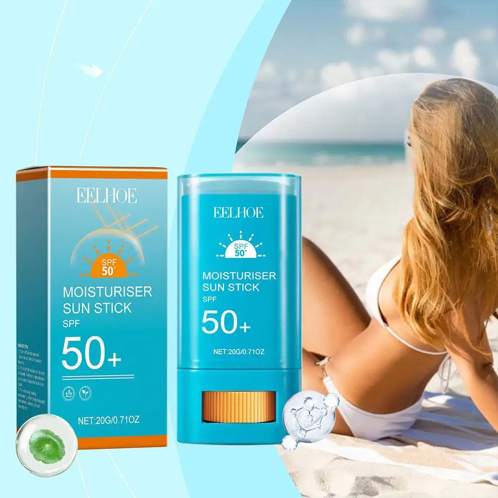 Солнцезащитная палочка SPF 50 + УФ-защитный антиоксидантный солнцезащитный крем Легкий корейский для всех типов кожи Косметика