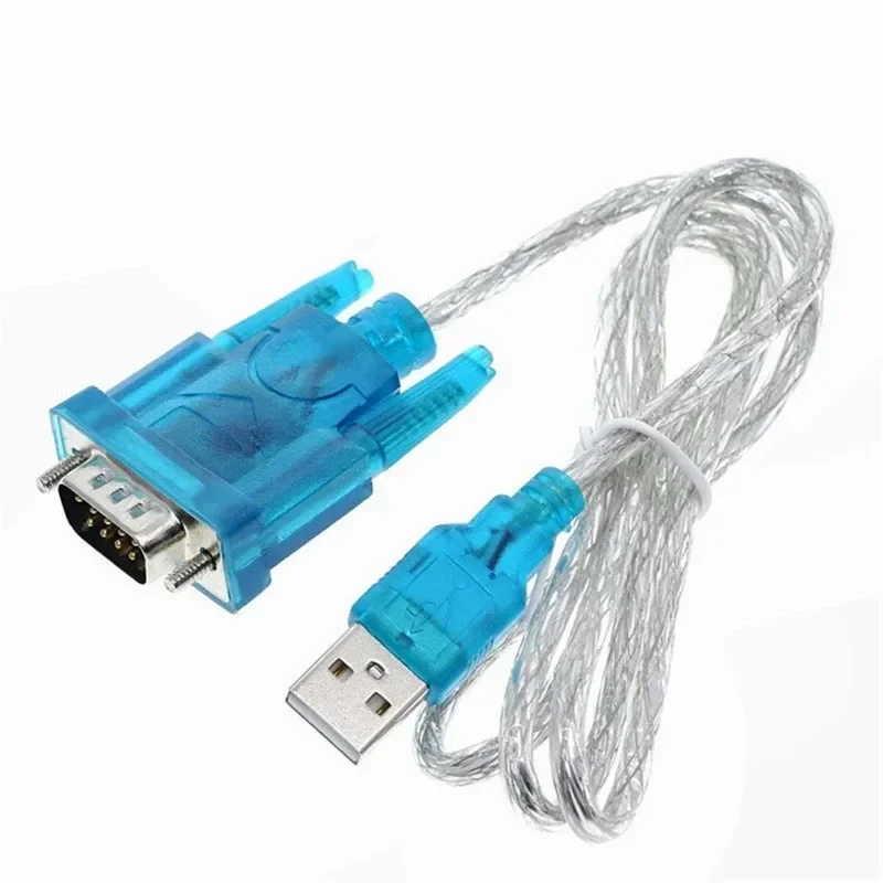 10Pcs HL-340 HL340 New USB to RS232 COM Port Serial PDA 9 pin DB9 Adapter support Windows7-64
