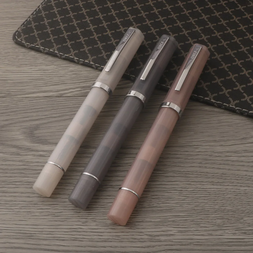 High Quality JINHAO 58 Fountain Pen Plastic Transparent COLOR Classic Calligraphy Office pen