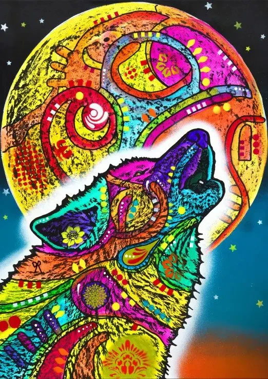 

Jigsaw Puzzle 1000 Pieces Animals Howling Wolf Puzzle Home Decor for Adults Game Family Fun Puzzles Educational Toys for Kids