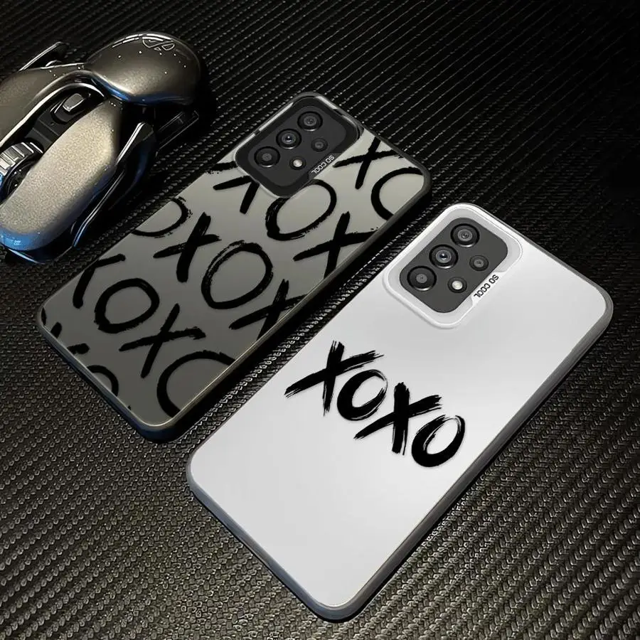 حافظة لهاتف سامسونج جالاكسي A12 A24 A25 A14 A15 A13 A23 A16 A34 A32 A22 غطاء ناعم رسائل ممتعة XX #2