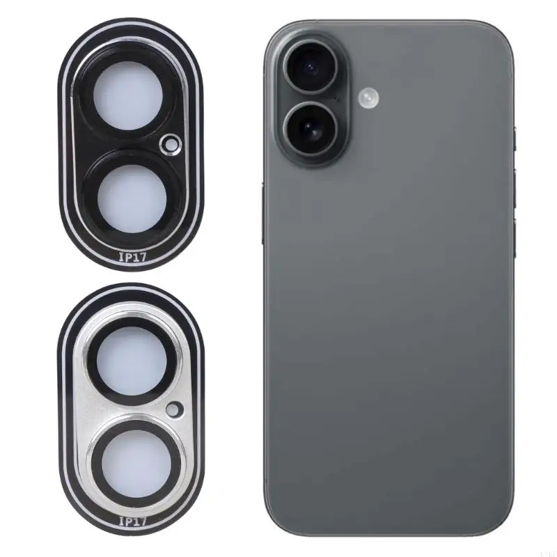 

Aluminum Lens Cover Shockproof Matte Finish Camera Lens Protections for Phone 17 Model K1KF