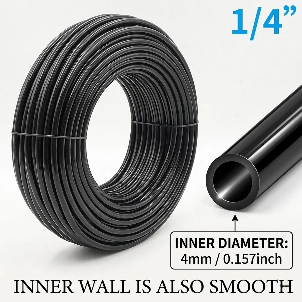 Adjustable PVC Micro Drip Pipe Garden Hose 4 7mm Watering Irrigation System Supplies DIY Arbitrary Length 10M 20M 30M For Plant