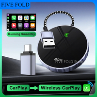2in1 Wireless Carplay  Android Car Adapter 5Ghz WiFi Bluetooth Wireless Carplay Adapter for Car apple car play wireless adapter