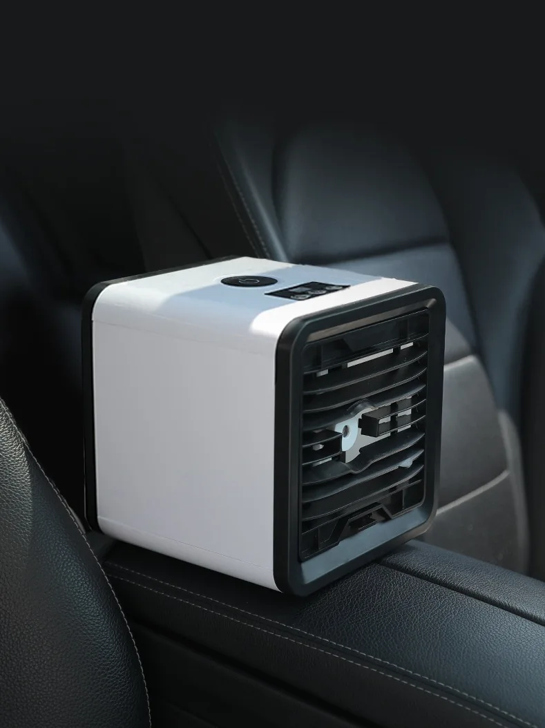 Enfriador de aire acondicionado para coche, ventilador de refrigeración de agua multifunción para furgoneta, 12V, 24V, triciclo eléctrico