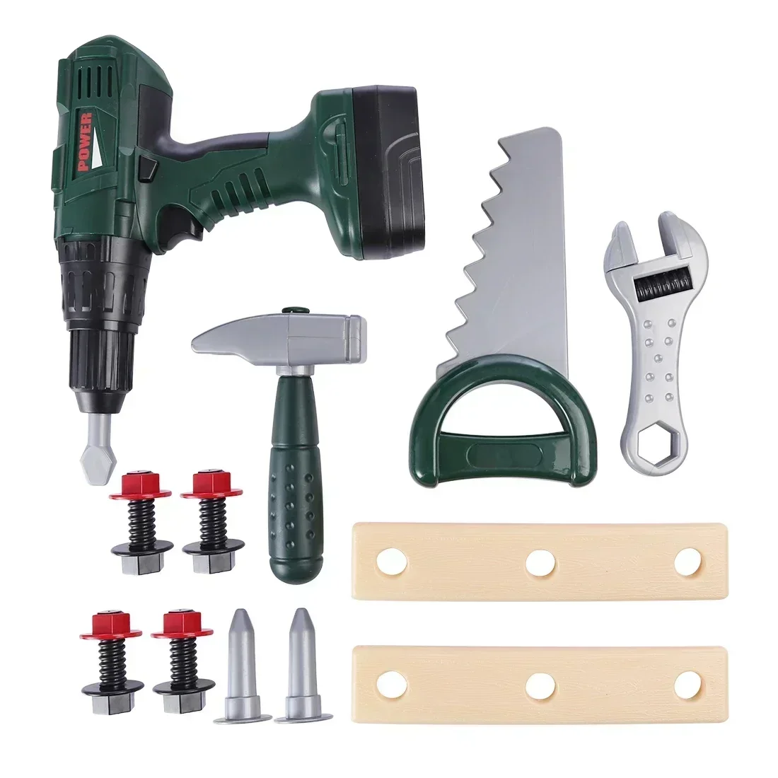 어린이 집 건물 프로젝트 수제 DIY 시뮬레이션 톱 퍼즐 장난감 수리 도구 모델 장식품 완벽한 아이 생일 선물