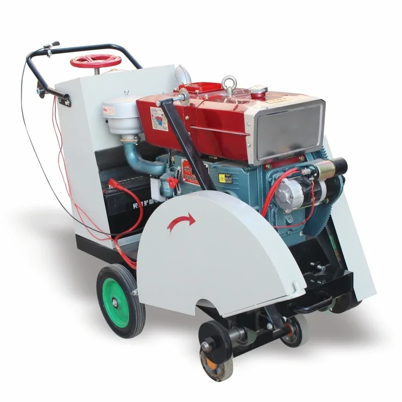 

Adjustable Depth Asphalt Road Cutter 20hp Rated Power Asphalt Concrete Cutting Machine Small Road Asphalt Cutting Machine