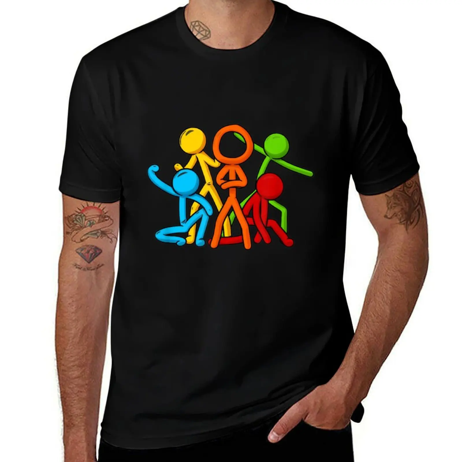 Alan Animation Becker T-Shirt Summer Casual Loose T-Shirt
