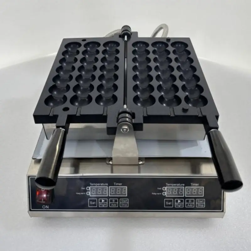 سيخ كهربائي آلة الوافل السكر القرع الكرة المعجنات نسخة اللمس الكرة شكل آلة صنع الوافل #6