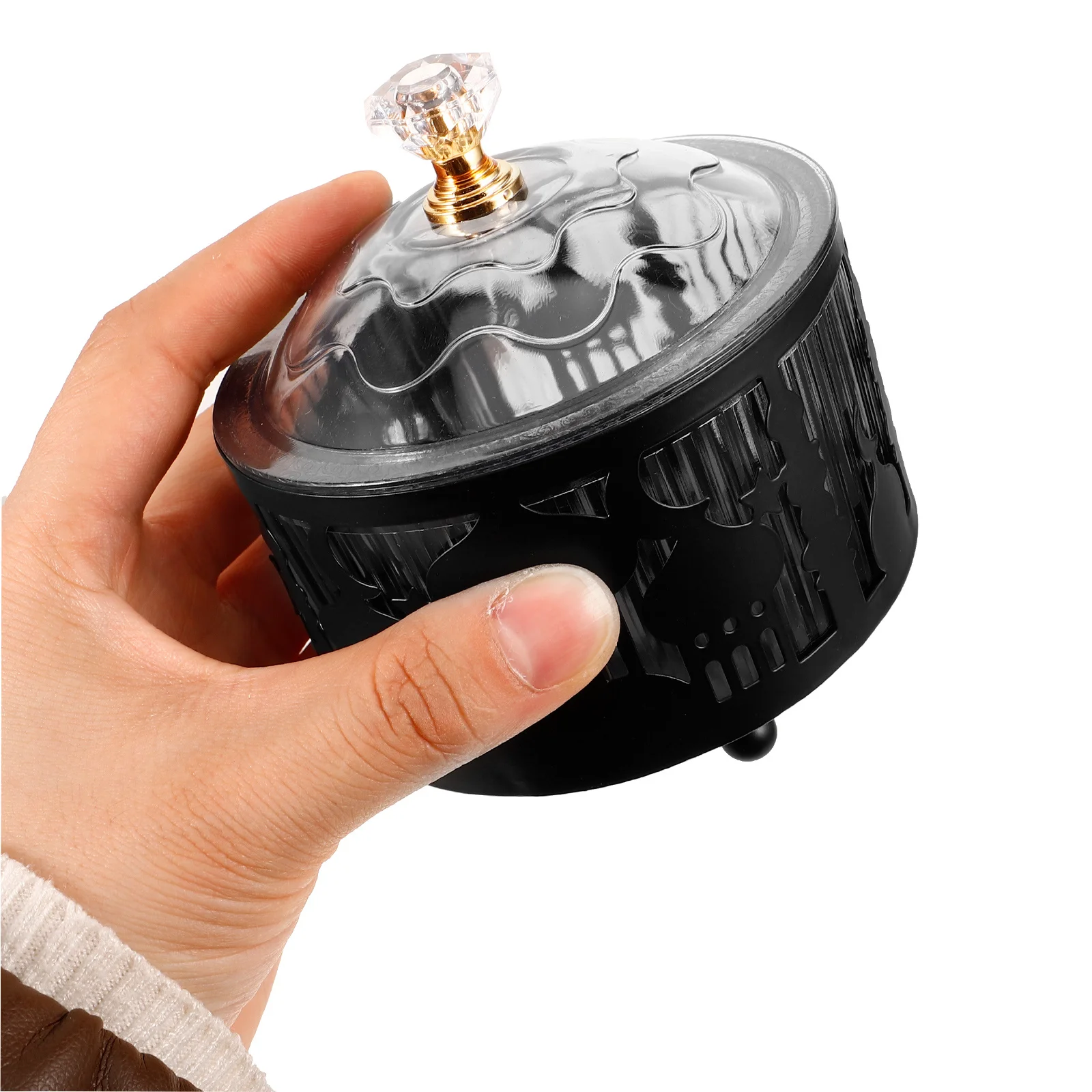 

Snack Candy Tray Iron Plastic Luxury Serving Box For Ramadan Treats Storage Party Favor Container Home Decoration Bowl