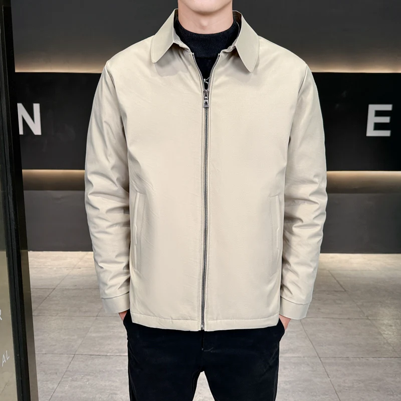 

Winter Middle-aged New Trendy Jackets High-end Executive Jackets Men's Outdoor Comfortable Down Jackets Duck Down Jackets Coats