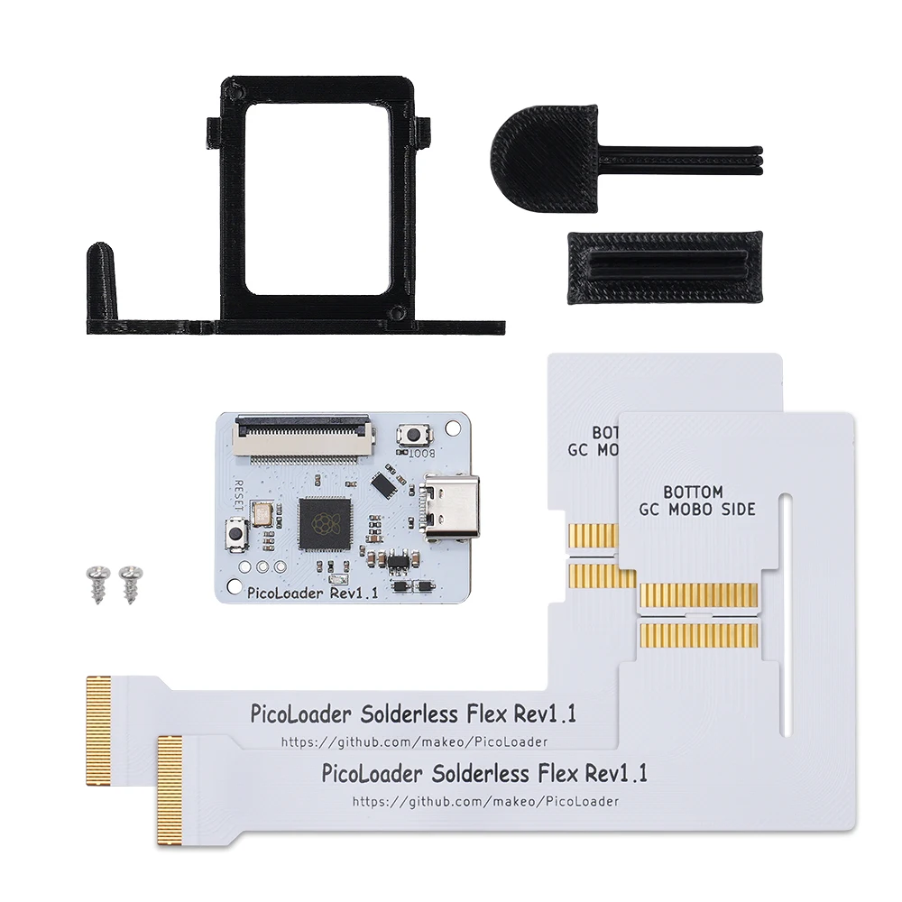 PicoLoader Flex Rev1.1 Lötfreies Kabel Open Source basierend auf RP2040, unterstützt SD2SP2 GC2SD SDGecko für GameCube NGC-Konsole