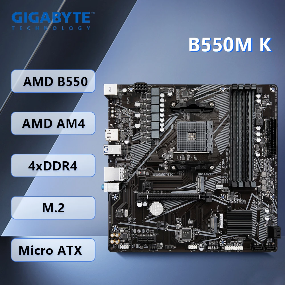 Gigabyte B550M K Ga…