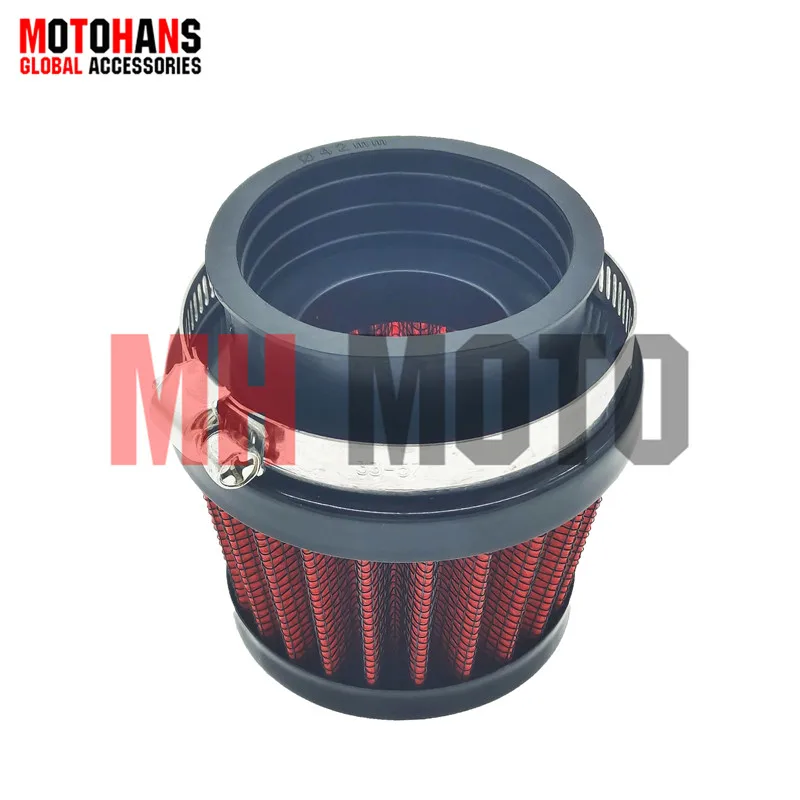 UNIVERSAL RACING AIR FILTER AIR CLEANER BORE 42MM TOTAL HEIGHT 65MM FOR MOPED SCOOTER ATV QUAD ZNEN JMSTAR TAOTAO KEEWAY