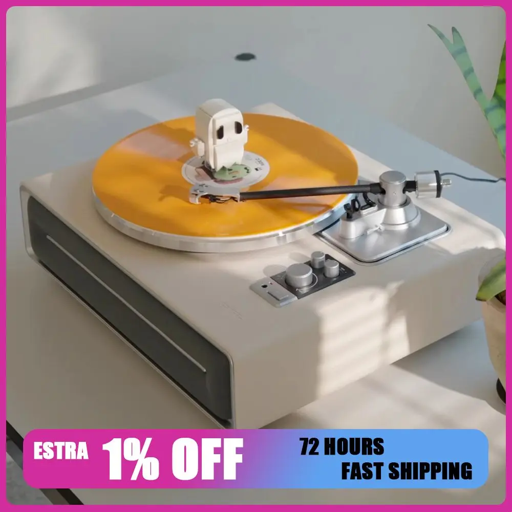 

SYITREN SEVIA Bluetooth беспроводной плеер портативный проводной музыкальный плеер виниловый проигрыватель настенный винтажный граммофон подарок