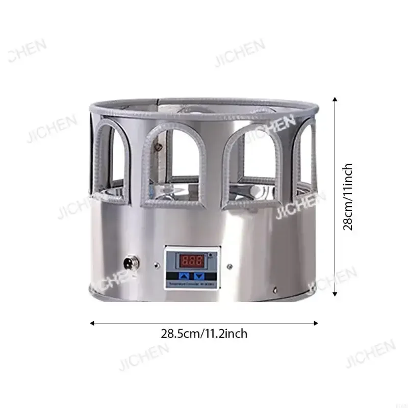 

Neu Untarnished Heated Chicken Waterer 5 Gallon Capacity Intelligent Regulator Permanent Rustproof Simple Cattle Supplier
